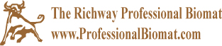 To learn about or order the Richway Professional Biomat, visit https://ProfessionalBiomat.com